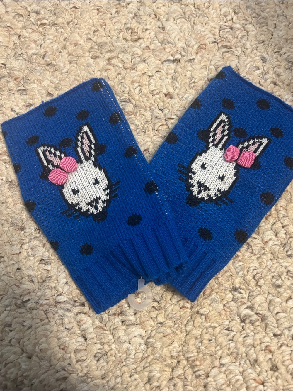 Urban Outfitters Cooperative Fingerless Bunny Mittens